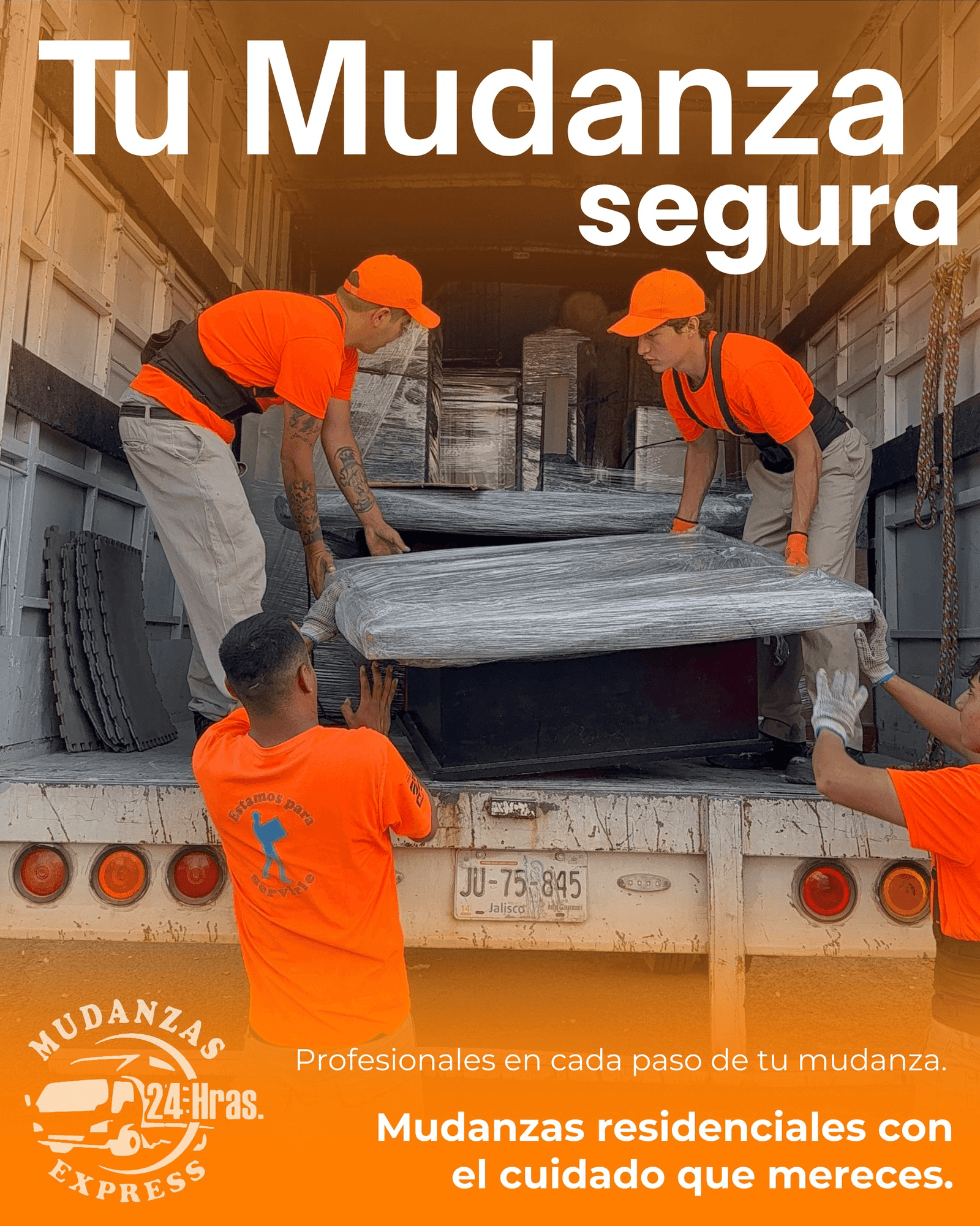 Tu mudanza segura con Mudanzas Express